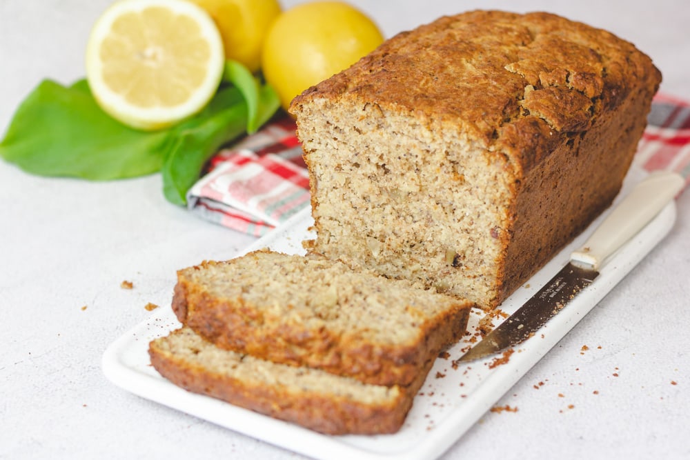 Pão em casa... de limão e sementes de papoila