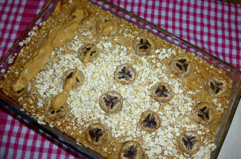 papas aveia no forno