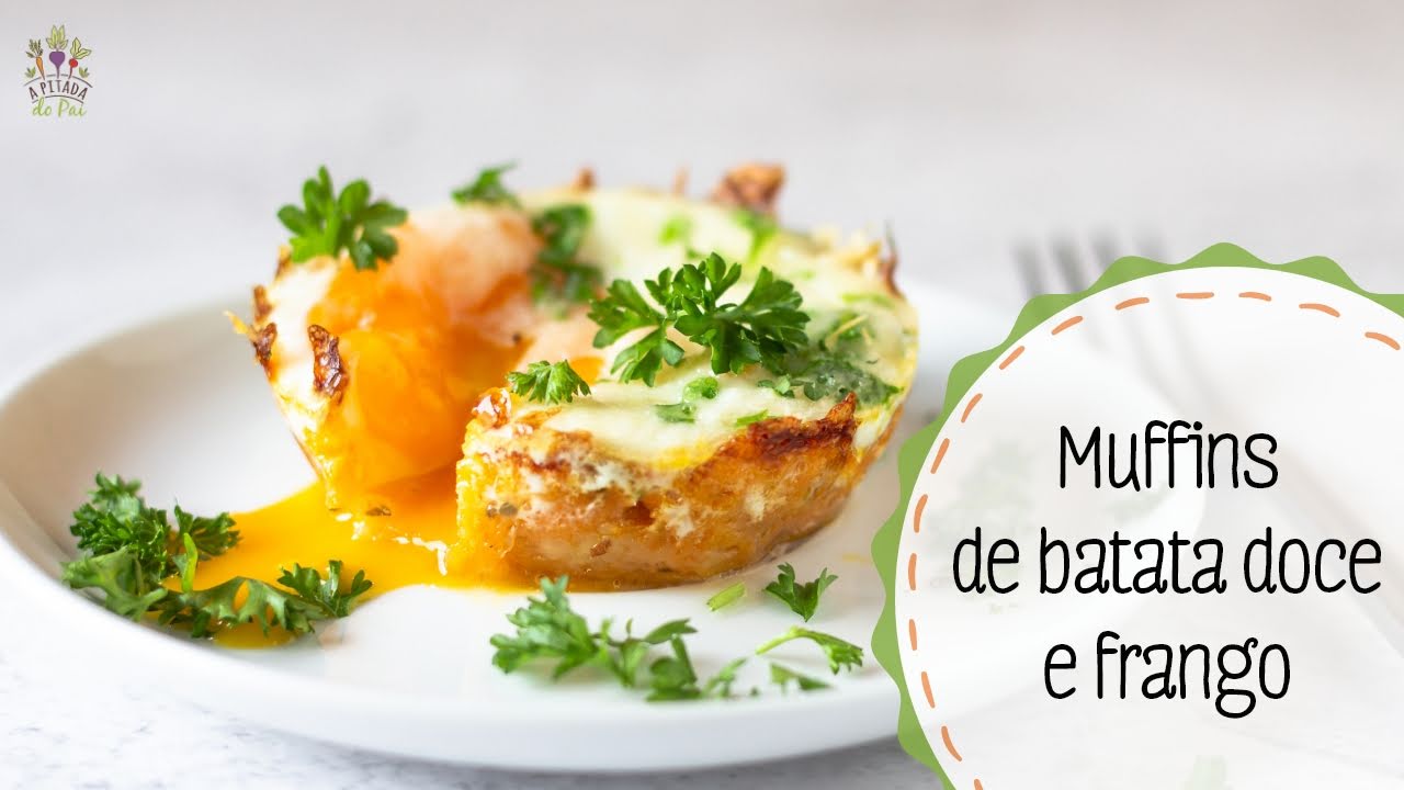 muffins de batata doce