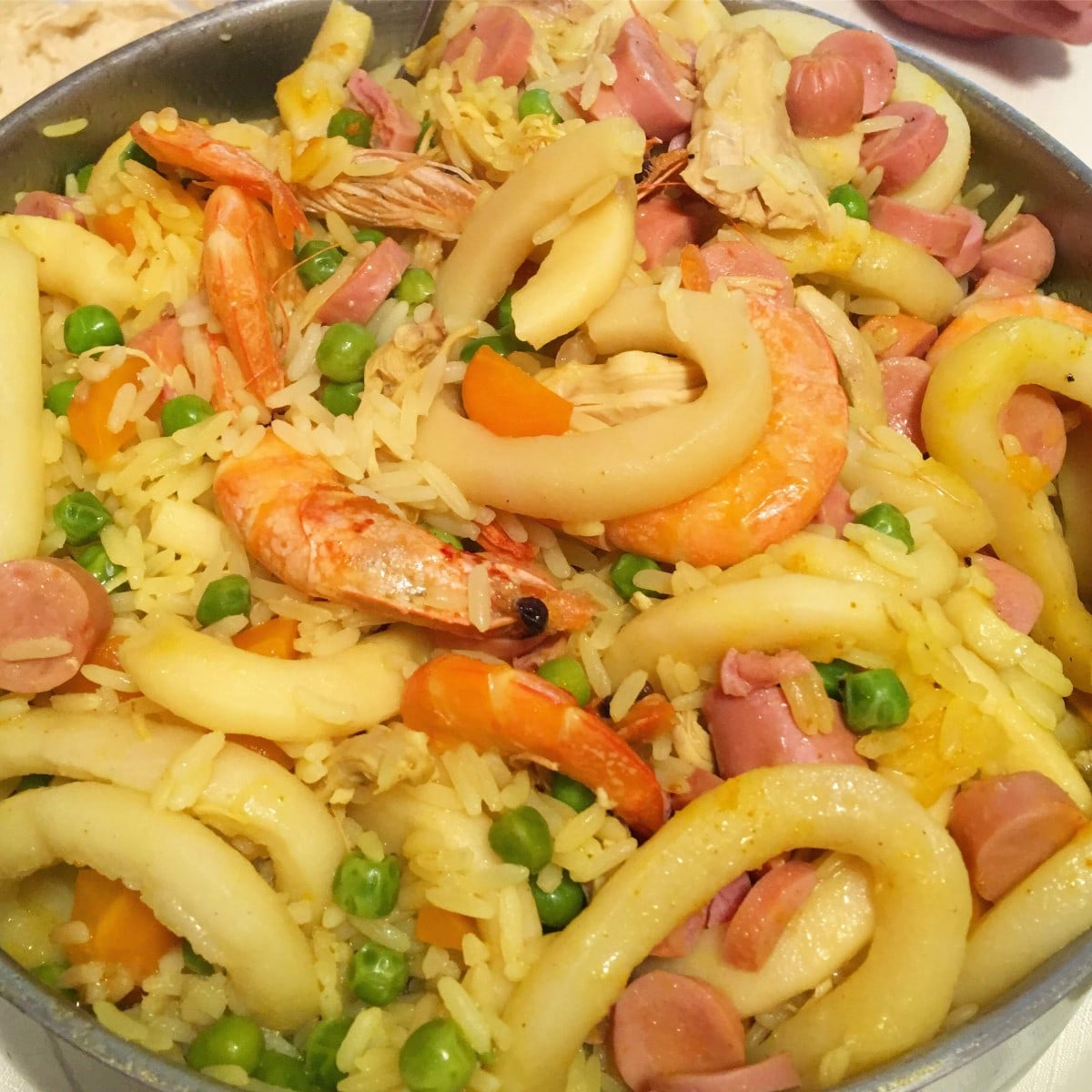 arroz À valenciana saudável