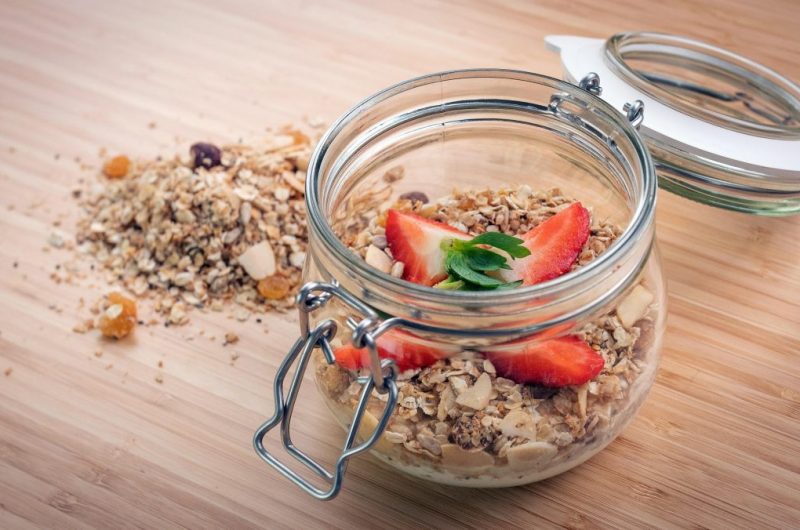 como fazer granola de frutos secos