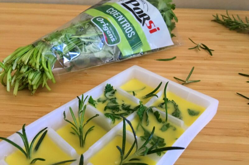 como conservar ervas aromaticas