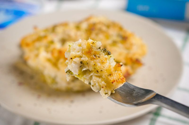 gratinado de peixe e legumes