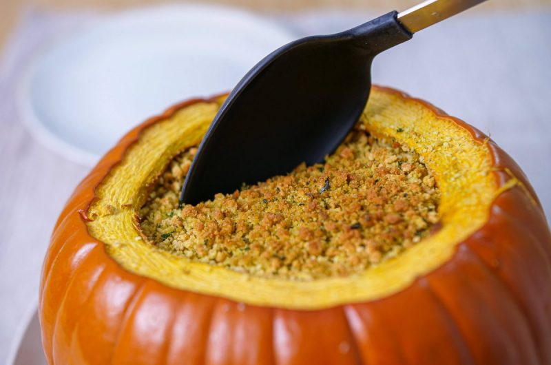 bacalhau na abóbora