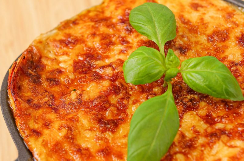 a melhor lasanha caseira