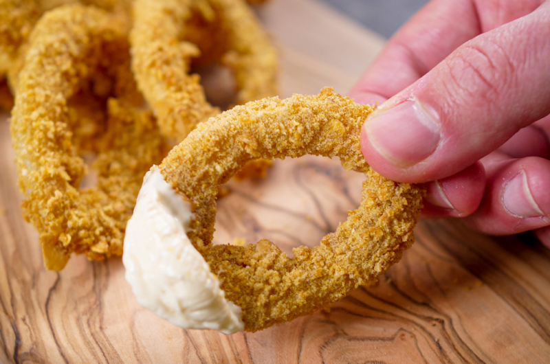 calamares fritos sem oleo