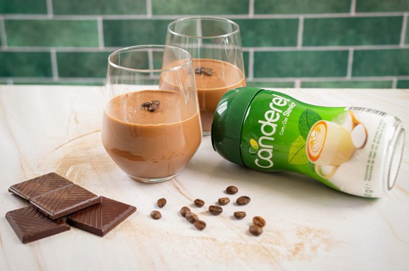 mousse de chocolate e cafe saudavel