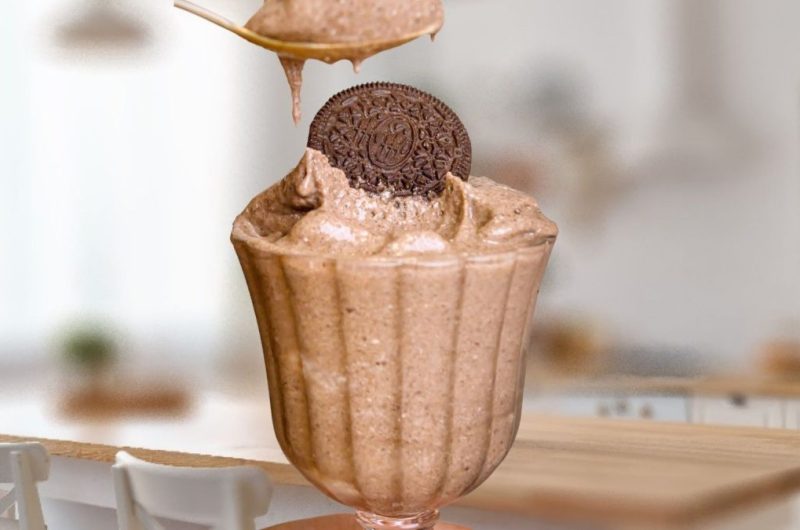 gelado saudavel de oreo