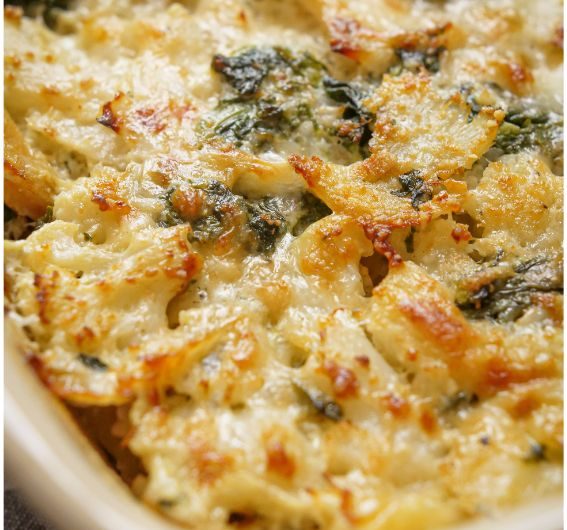 receitas económicas: bacalhau gratinado
