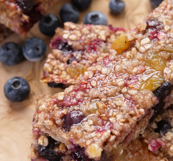 barritas de cereiais caseiras