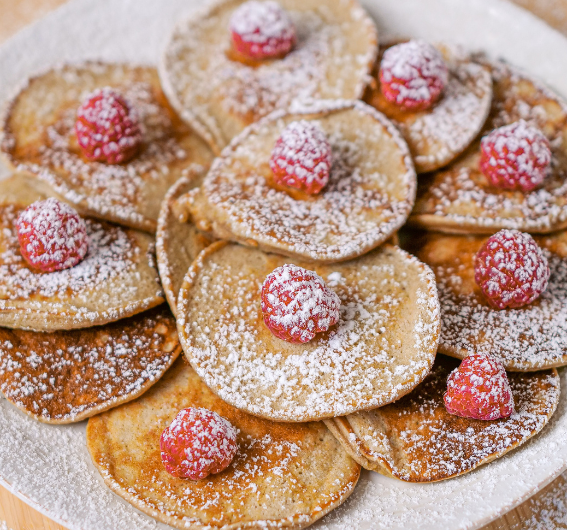 panquecas de aveia e banana