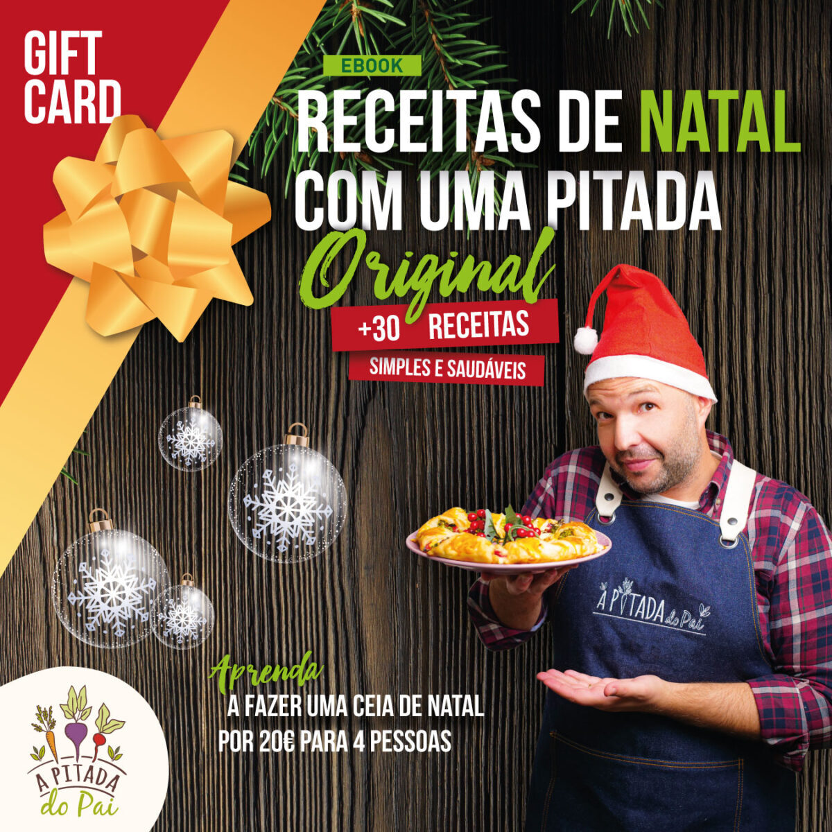 GIFT CARD EBOOK DE NATAL