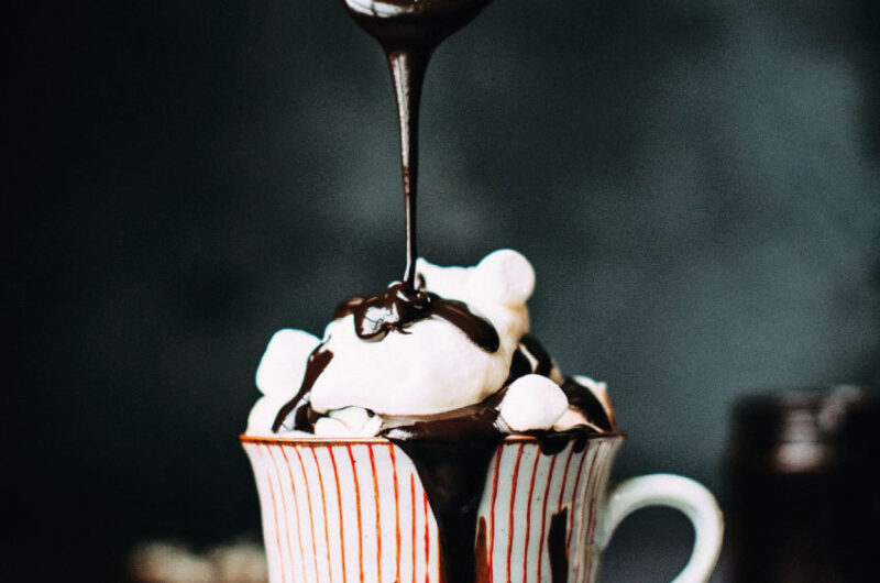 bebidas quentes com café e chocolate