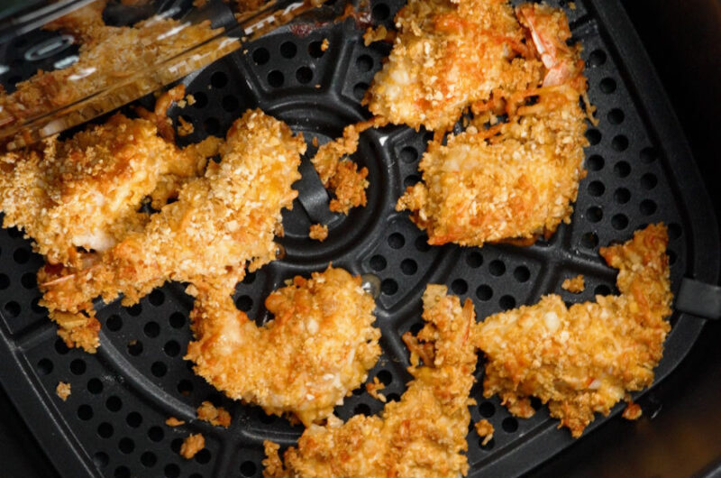 camarões na air fryer