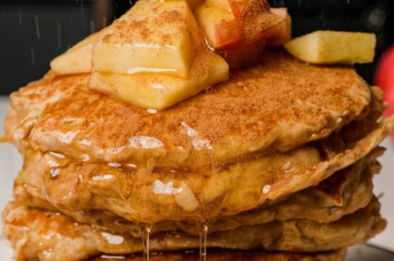 as melhores panquecas de maçã